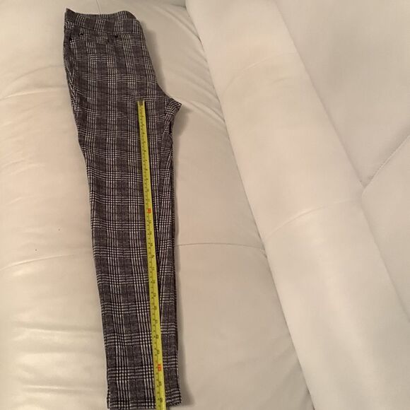 Seven7 Women’s Dandy Plaid Pull On Gray Legging Size M - Picture 5 of 13